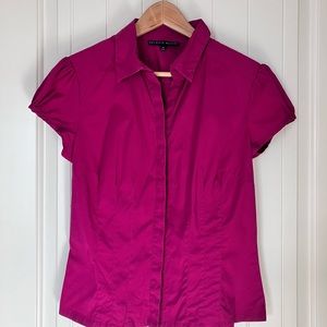 Women’s Antonio Milani, button front short sleeve blouse